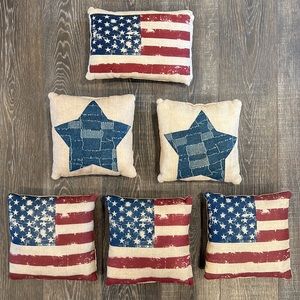 Patriotic Bench Pillows